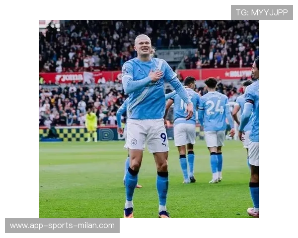 曼城哈兰德连续射门得分，前锋火力不减：英超战线上的不灭锋芒